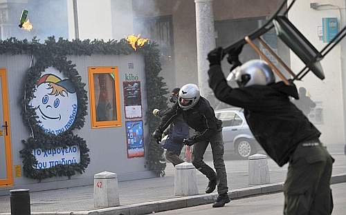 Greece Riot