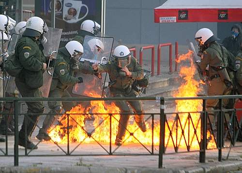 Greece Riot