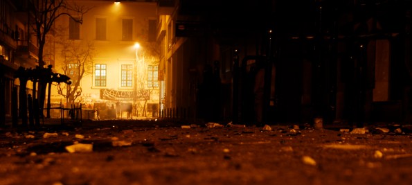 _aac0151 Foto di Valentina Perniciaro _Atene, 20 dicembre 2008, Stournari, lato del Politecnico_