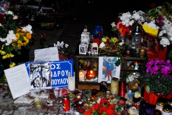 dove è stato ucciso Alexis_