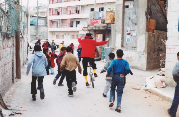 Foto di Valentina Perniciaro _Palestina, Betlemme, giocando nei campi profughi_