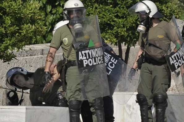 GREECE-IMMIGRATION-PROTEST-CLASHES GREECE-IMMIGRATION-PROTEST-CLASHES
