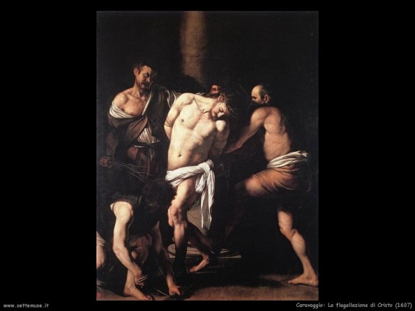 Caravaggio, La flagellazione di Cristo