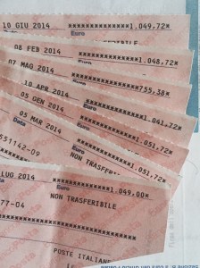 Gli assegni per cui son stata condannata. Ecco la